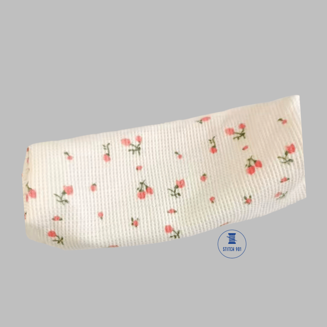 Simple Floral Zipper Case