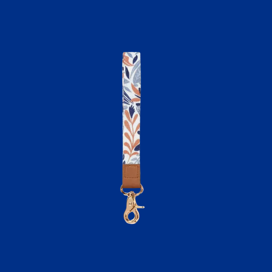 Fabric Wristlet Keychain