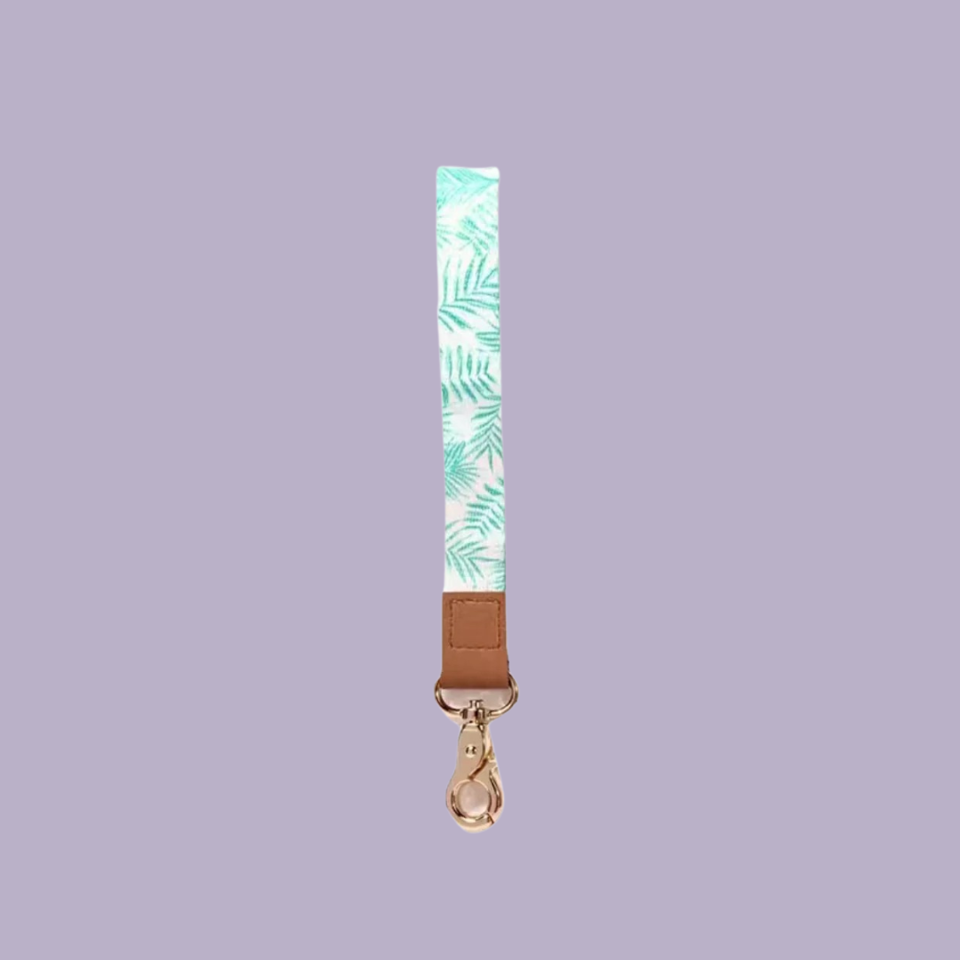 Fabric Wristlet Keychain