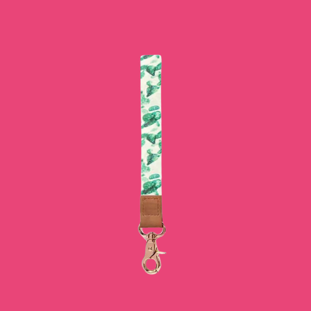 Fabric Wristlet Keychain