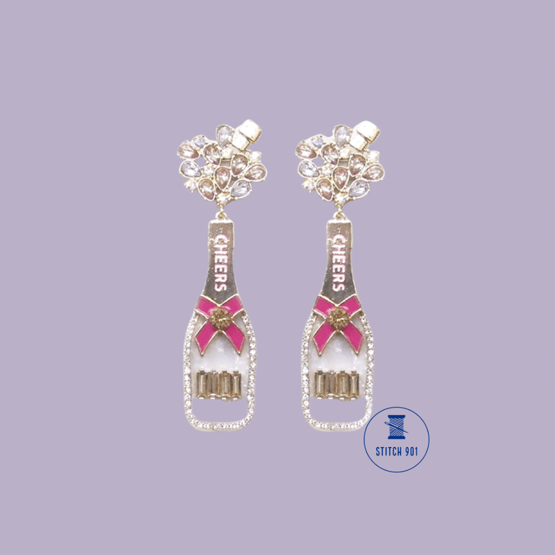 Champagne Gang Earrings