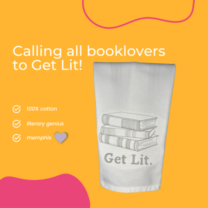 Get Lit Towel - Calling All Booklovers!