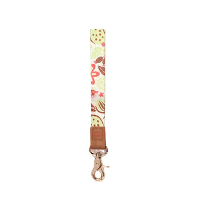 Fabric Wristlet Keychain