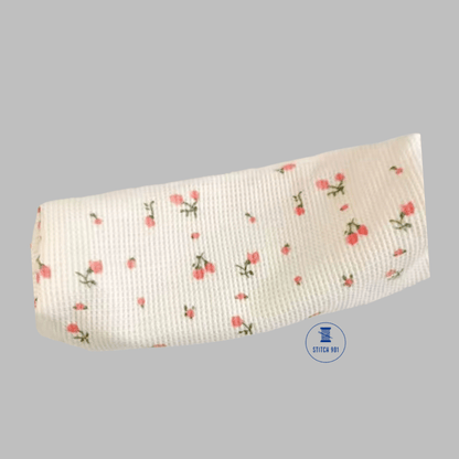 Simple Floral Zipper Case