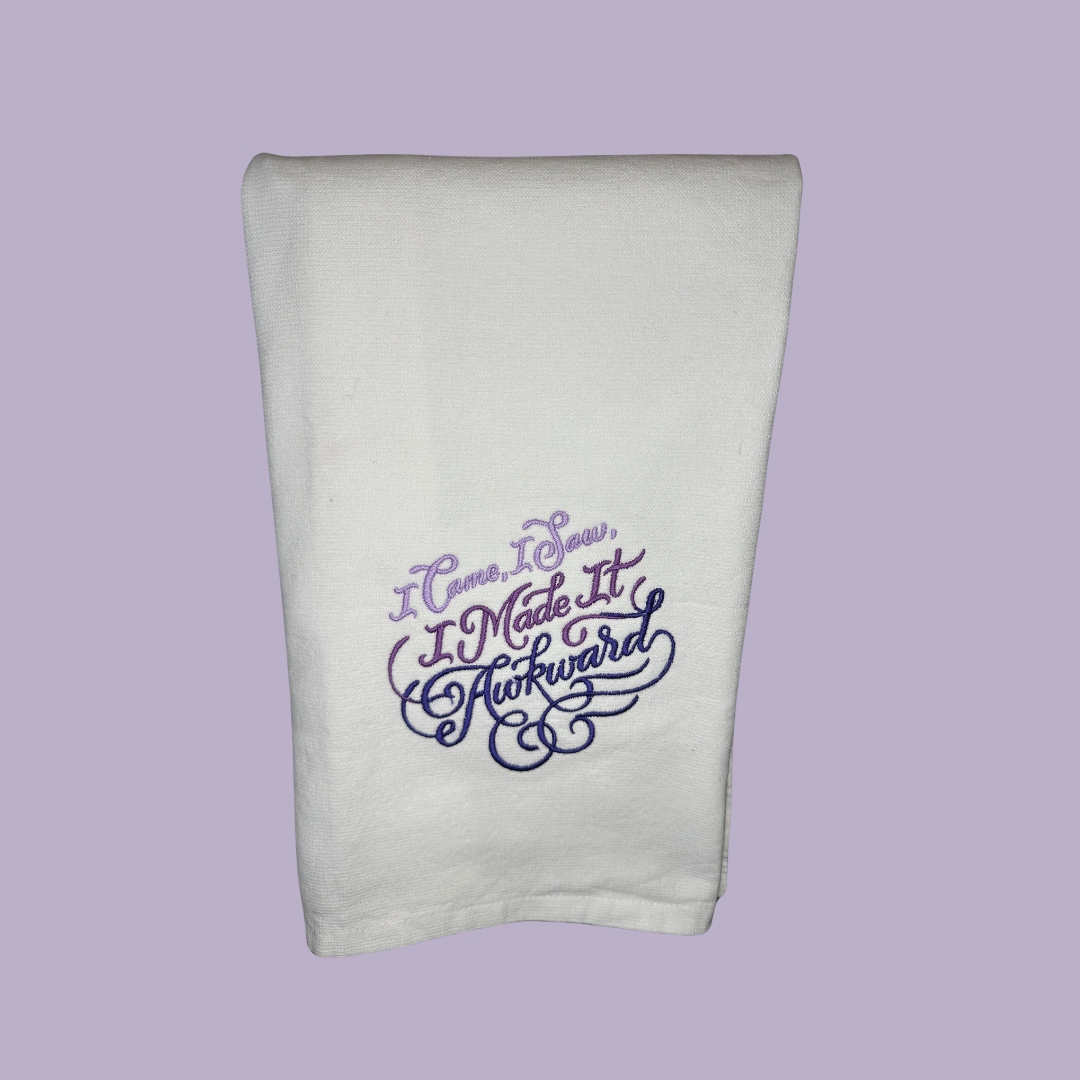 Awkwardly Perfect Tea Towel