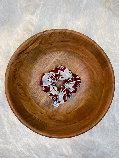 Mississippi State Bulldog Scrunchie