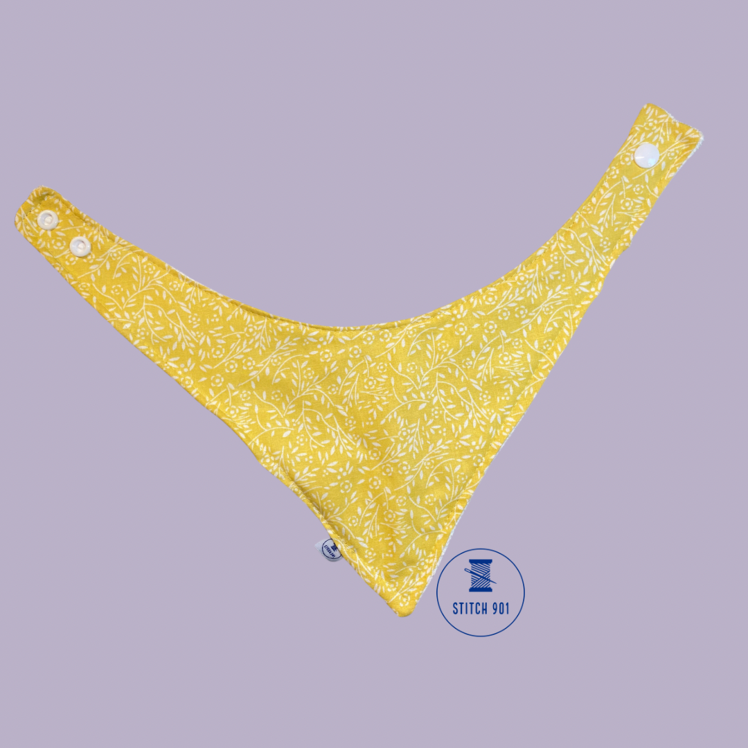 Whimsy Floral Dribble Bib